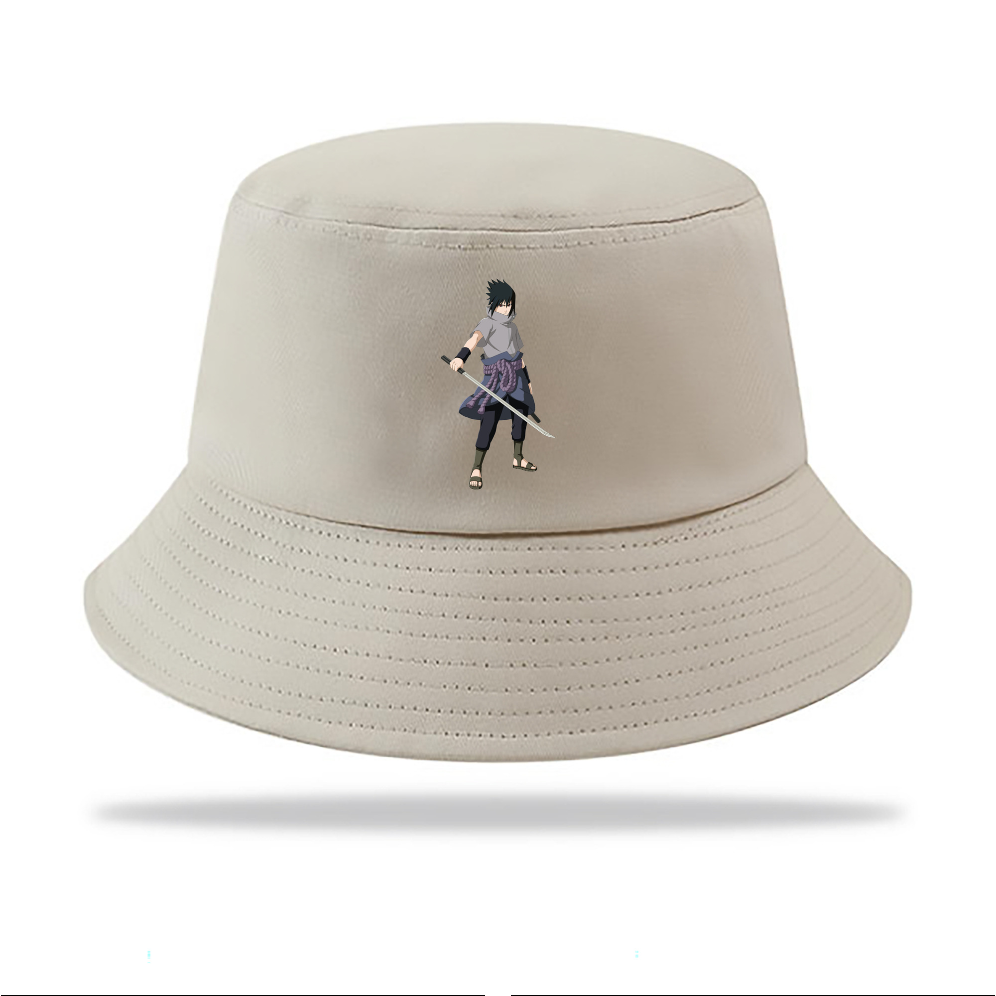 （画像用） NARUTO -ナルト- うちは サスケ Uchiha Sasuke アウトドア日除けバケットハット